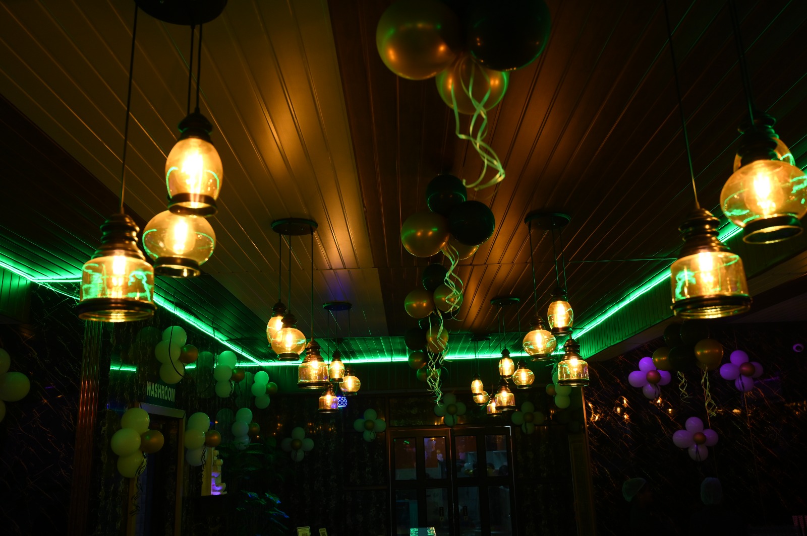 Shreeadi Restaurant Interior Roof